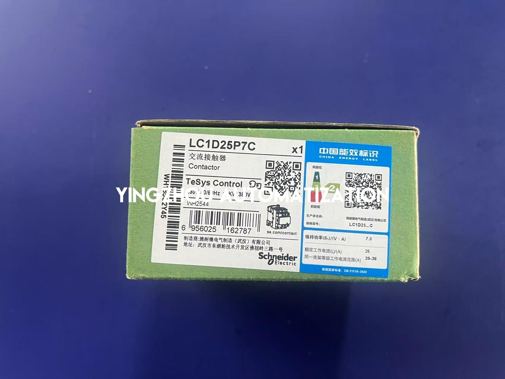 Schneider Electric LC1D25P7C | TeSys D Contactor | 25A | 3-Pole | 230V AC Coil | Spring Terminals | Industrial Motor Control | Brand New Original-YingZhou Automatization