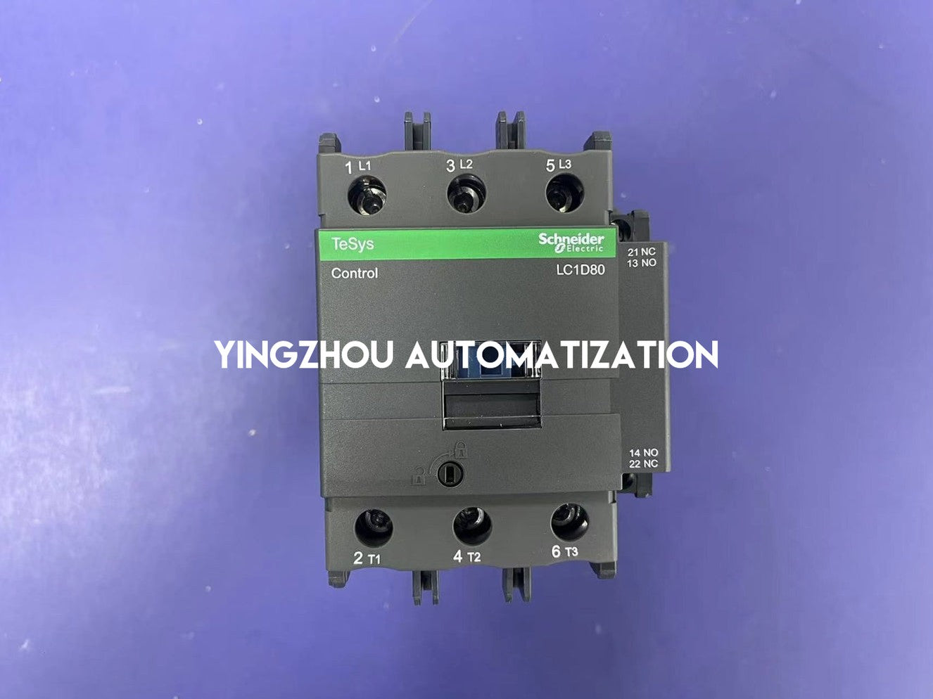Schneider Electric LC1D80M7 TeSys Deca Contactor | 3P, AC-3 80A, 220V AC Coil, 37kW-YingZhou Automatization