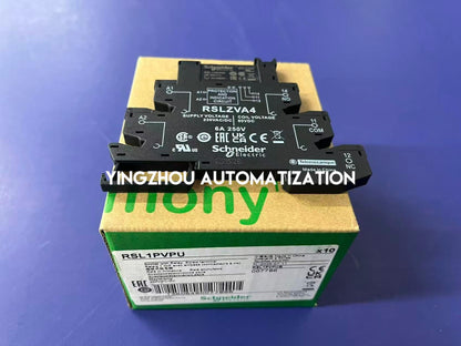 Schneider Electric RSL1PVPU Harmony Slim Interface Relay | 1 C/O, 6A, 230V AC/DC, 6mm Width-YingZhou Automatization