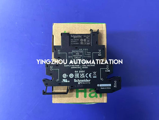 Schneider Electric RSL1PVPU Harmony Slim Interface Relay | 1 C/O, 6A, 230V AC/DC, 6mm Width-YingZhou Automatization