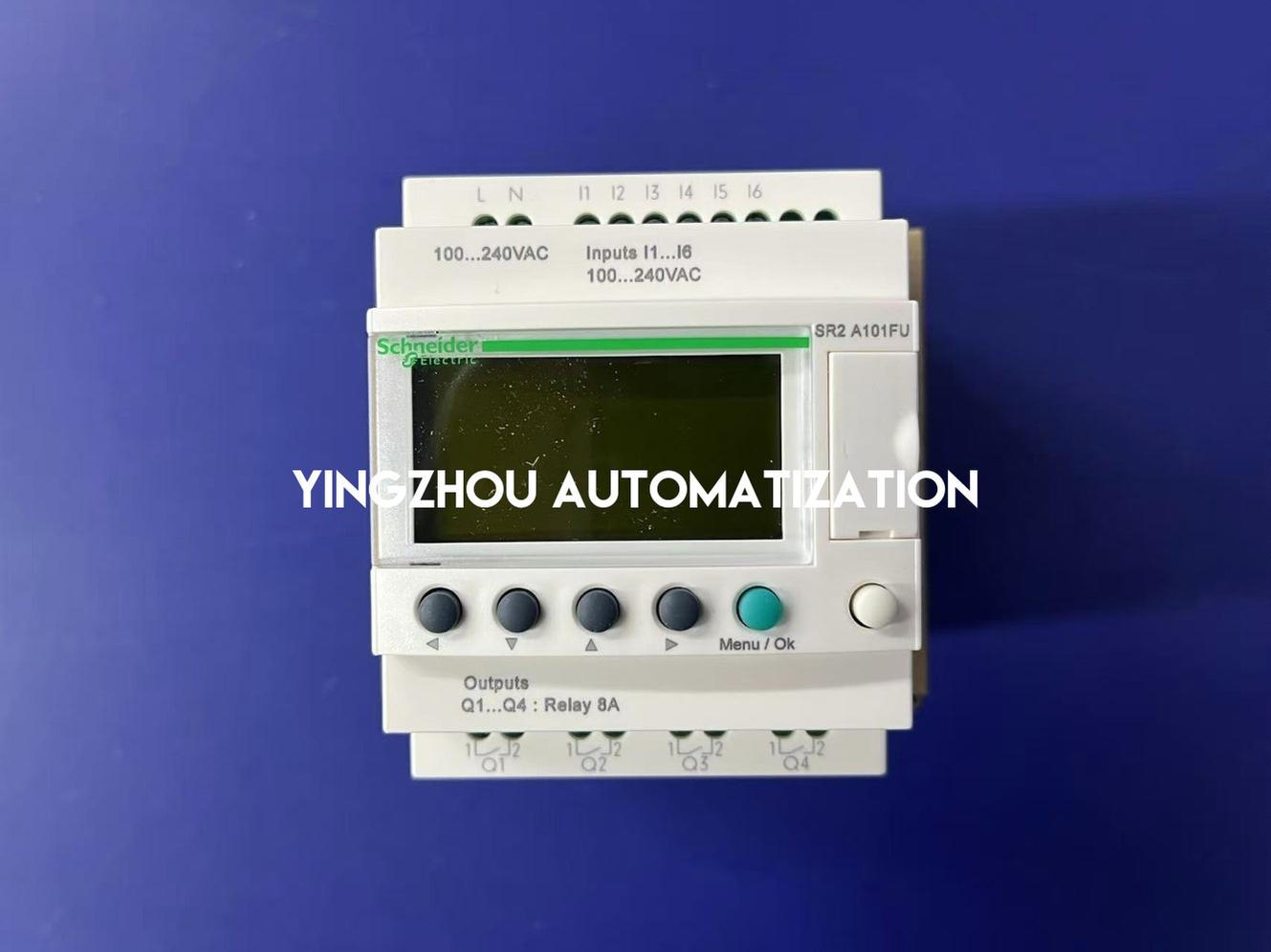 Schneider Electric SR2A101FU Zelio Logic Smart Relay | 100-240V AC, 10 I/O Compact Controller-YingZhou Automatization