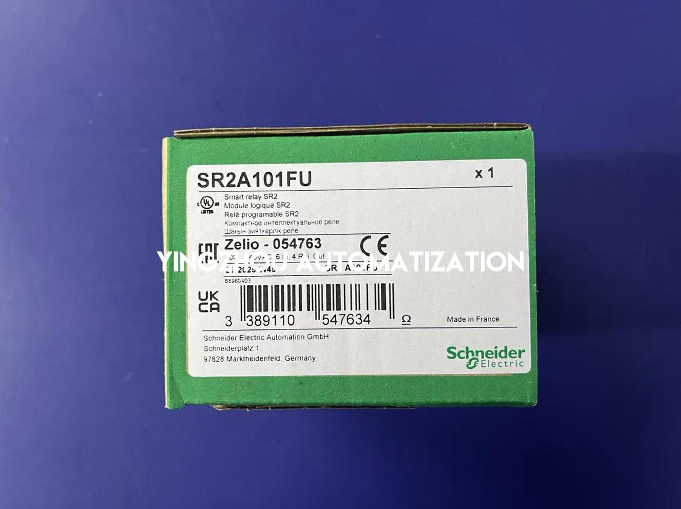 Schneider Electric SR2A101FU Zelio Logic Smart Relay | 100-240V AC, 10 I/O Compact Controller-YingZhou Automatization