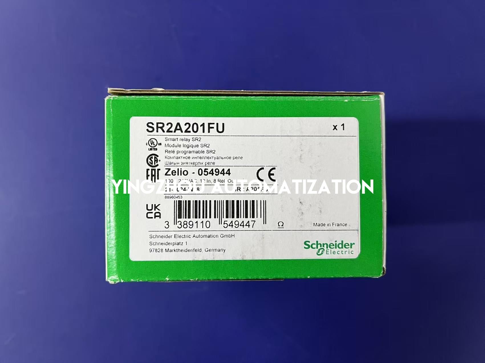 Schneider Electric SR2A201FU Smart Relay | Zelio Logic, 20 I/O, 100-240V AC, Compact Controller, Brand New Original-YingZhou Automatization