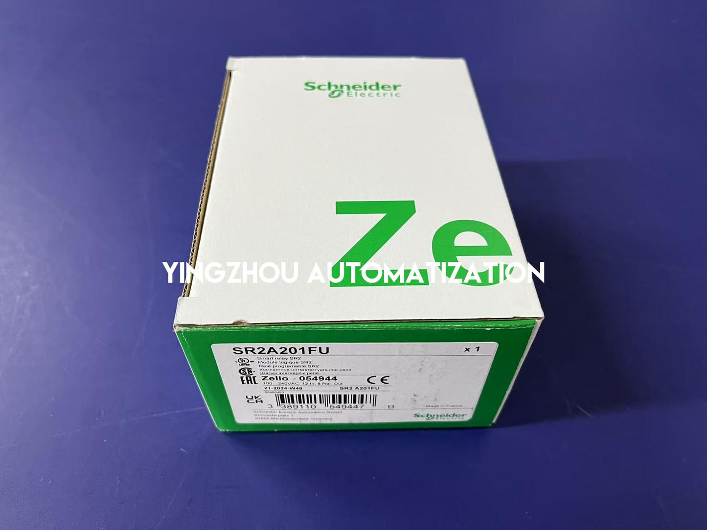 Schneider Electric SR2A201FU Zelio Logic Compact Smart Relay | 20 I/O, 100-240V AC, with Display-YingZhou Automatization