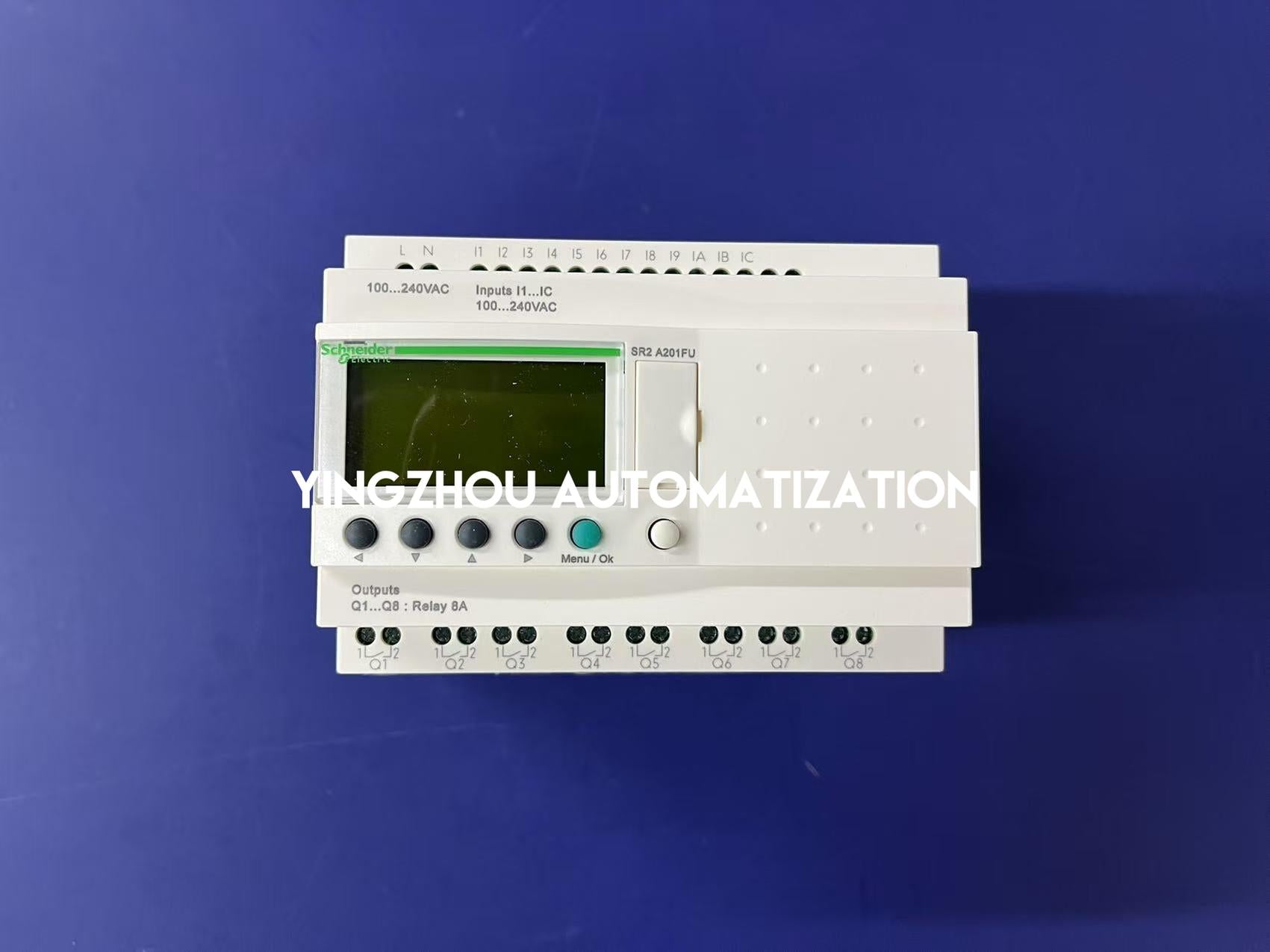 Schneider Electric SR2A201FU Zelio Logic Compact Smart Relay | 20 I/O, 100-240V AC, with Display-YingZhou Automatization