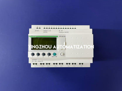 Schneider Electric SR2B201BD Zelio Logic Compact Smart Relay | 20 I/O, 24V DC, with Clock & 6 Analog Inputs-YingZhou Automatization