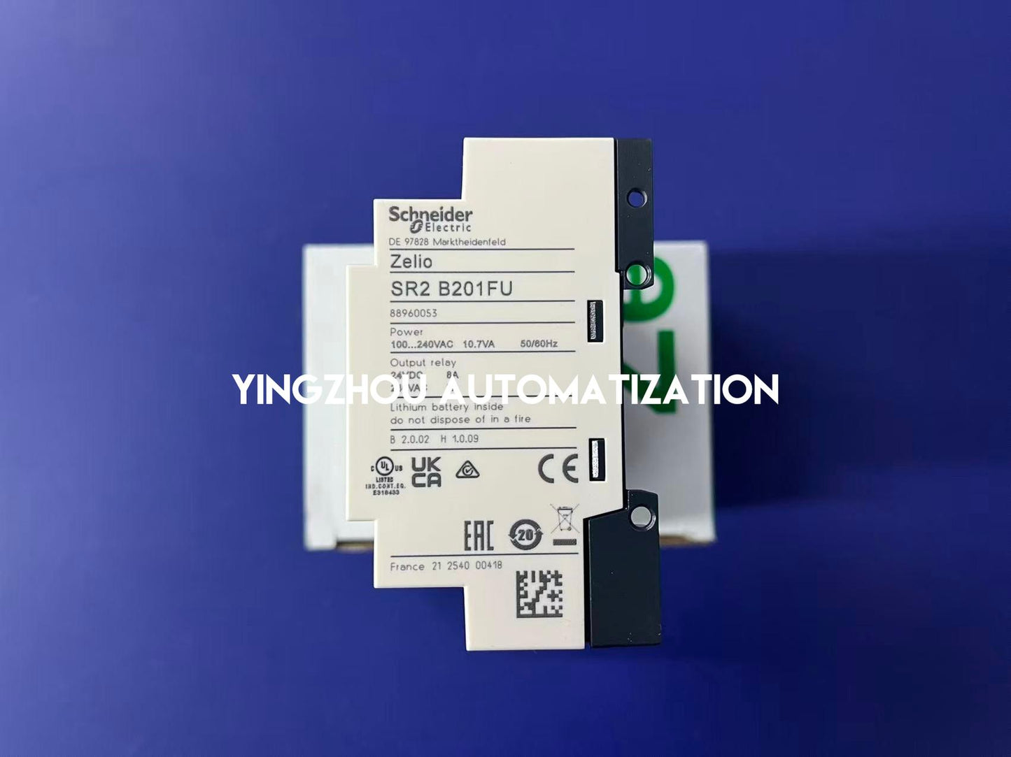 Schneider Electric SR2B201FU Zelio Logic Smart Relay | 20 I/O, 100-240V AC Compact Controller-YingZhou Automatization