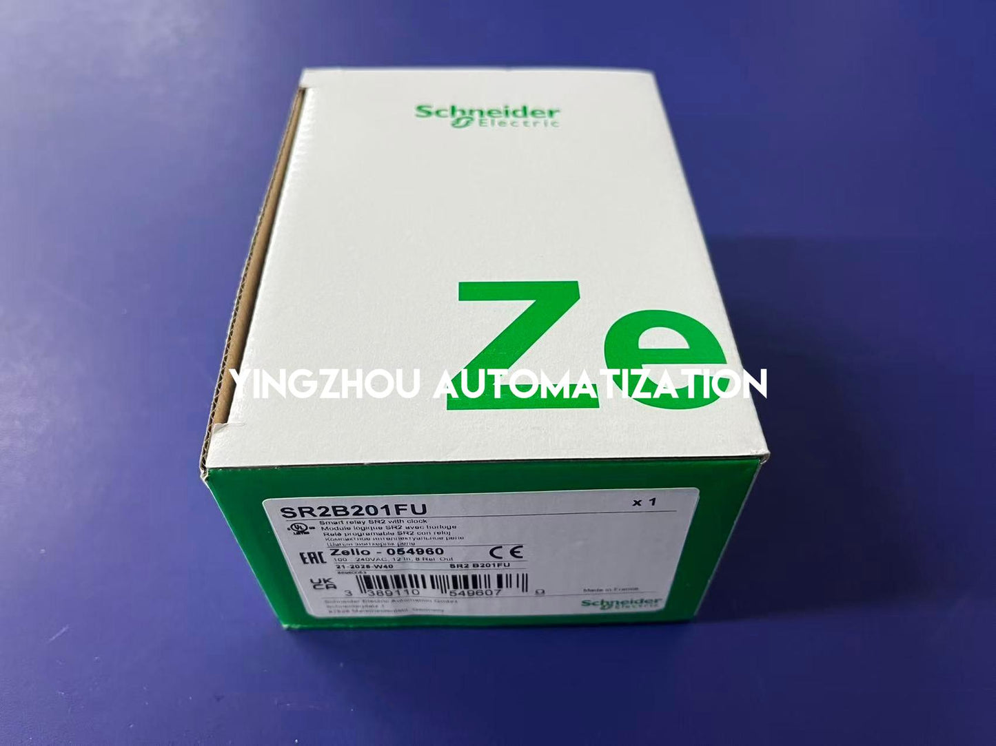 Schneider Electric SR2B201FU Zelio Logic Smart Relay | 20 I/O, 100-240V AC Compact Controller-YingZhou Automatization