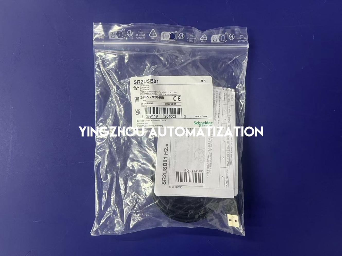 Schneider Electric SR2USB01 Zelio Logic USB PC Communication Cable | Programming Lead for SR2/SR3-YingZhou Automatization