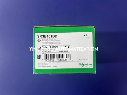 Schneider Electric SR3B101BD Zelio Logic Modular Smart Relay | 10 I/O, 24V DC, with Clock & Display-YingZhou Automatization