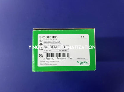 Schneider Electric SR3B261BD Zelio Logic Smart Relay | 26 I/O, 24V DC, with Clock & Display-YingZhou Automatization