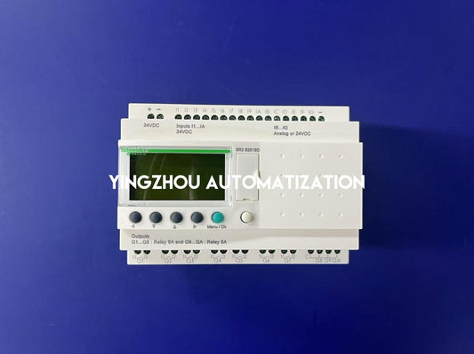 Schneider Electric SR3B261BD Zelio Logic Smart Relay | 26 I/O, 24V DC, with Clock & Display-YingZhou Automatization