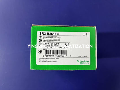 Schneider Electric SR3B261FU Zelio Logic Modular Smart Relay | 26 I/O, 100-240V AC, with Clock & Display-YingZhou Automatization