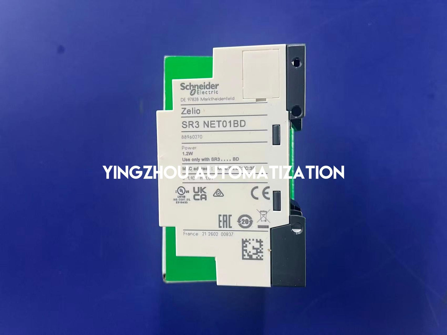 Schneider Electric SR3NET01BD Communication Module | Zelio Logic, Ethernet Modbus TCP/IP, 24V DC, Industrial Networking, Brand New Original-YingZhou Automatization