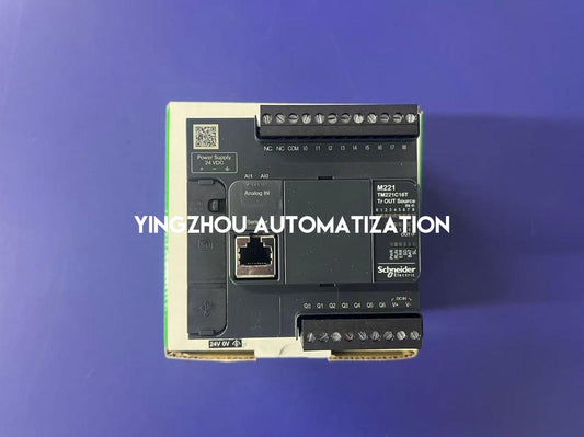 Schneider Electric TM221C16T Modicon M221 PLC | 16 I/O, 24V DC, Transistor Outputs (Source)-YingZhou Automatization