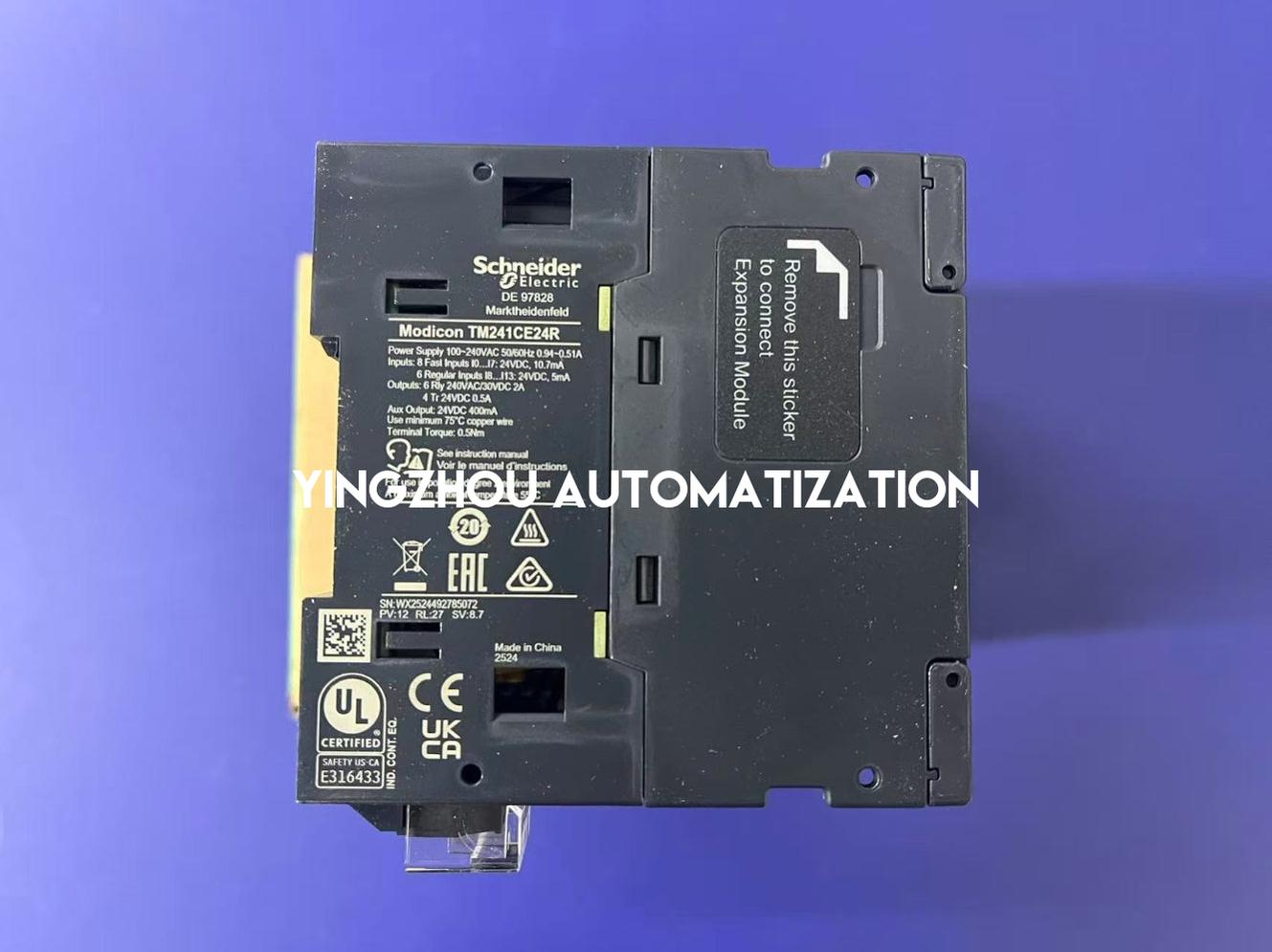 Schneider Electric TM241CE24R PLC | Modicon M241, 24 I/O, Relay Output, Ethernet, Advanced Automation Logic, Brand New Original-YingZhou Automatization