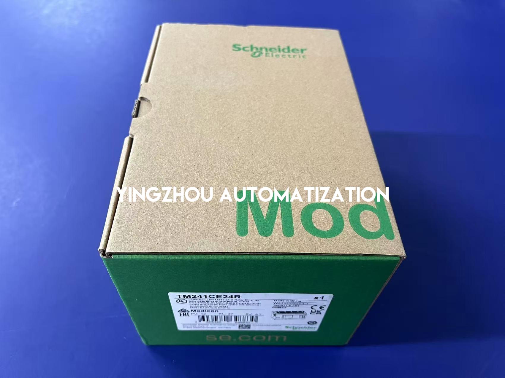 Schneider Electric TM241CE24R PLC | Modicon M241, 24 I/O, Relay Output, Ethernet, Advanced Automation Logic, Brand New Original-YingZhou Automatization