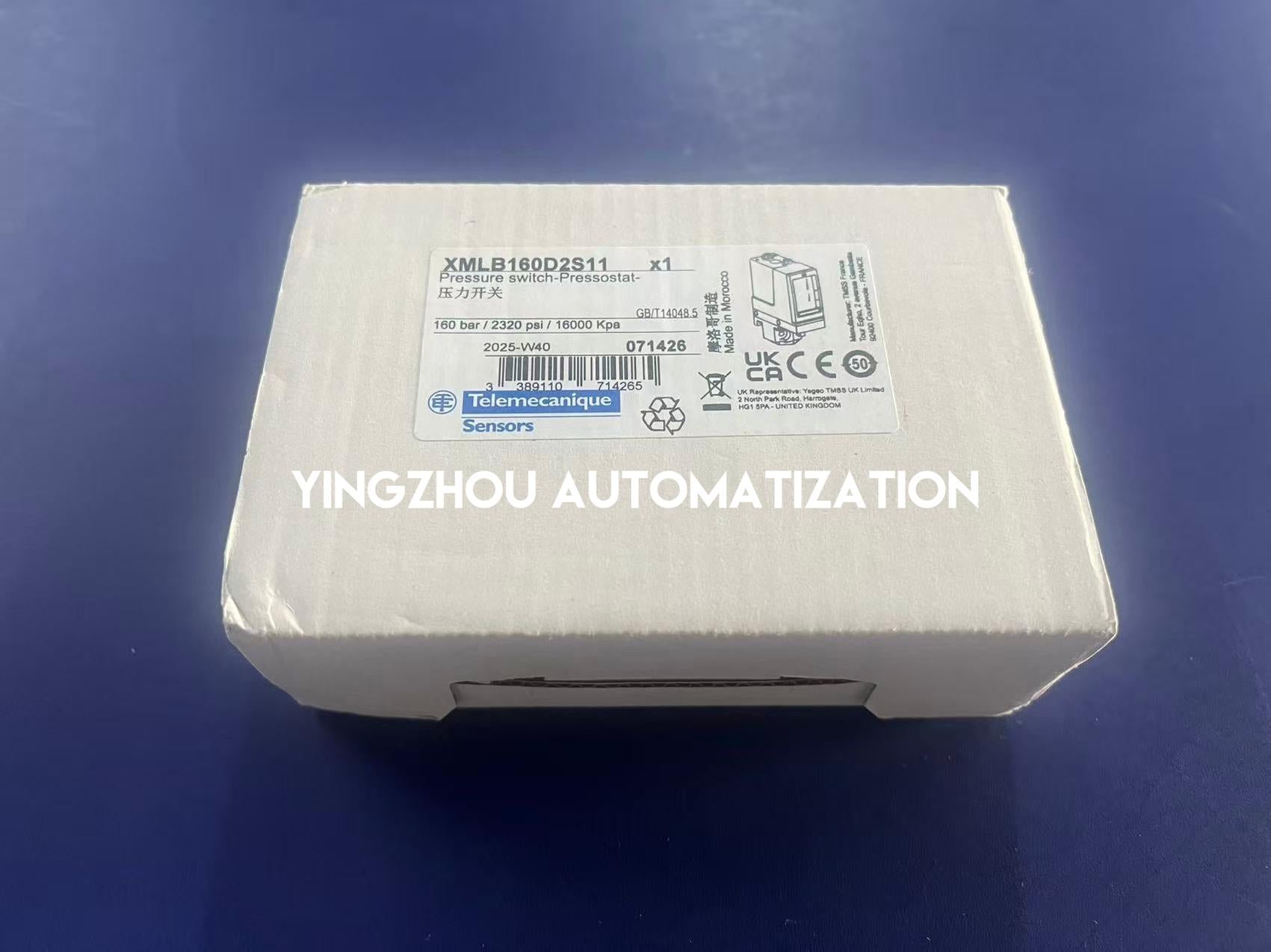 Schneider Electric XMLB160D2S11 Pressure Switch | 160 Bar | Adjustable Differential | G 1/4-YingZhou Automatization