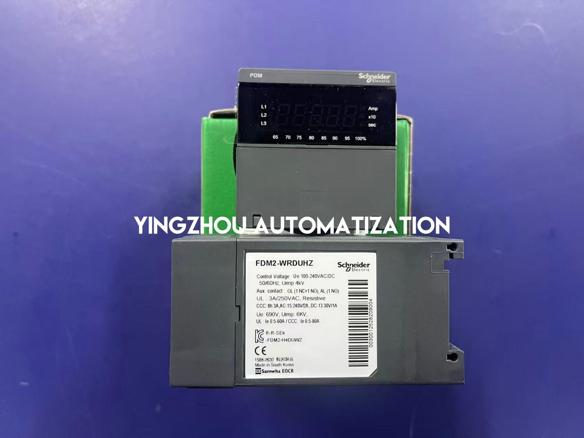 Schneider FDM2-WRDUHZ EOCR-FDM2 0.5-80A 100-240V AC/DC Digital Motor Protection Relay-YingZhou Automatization