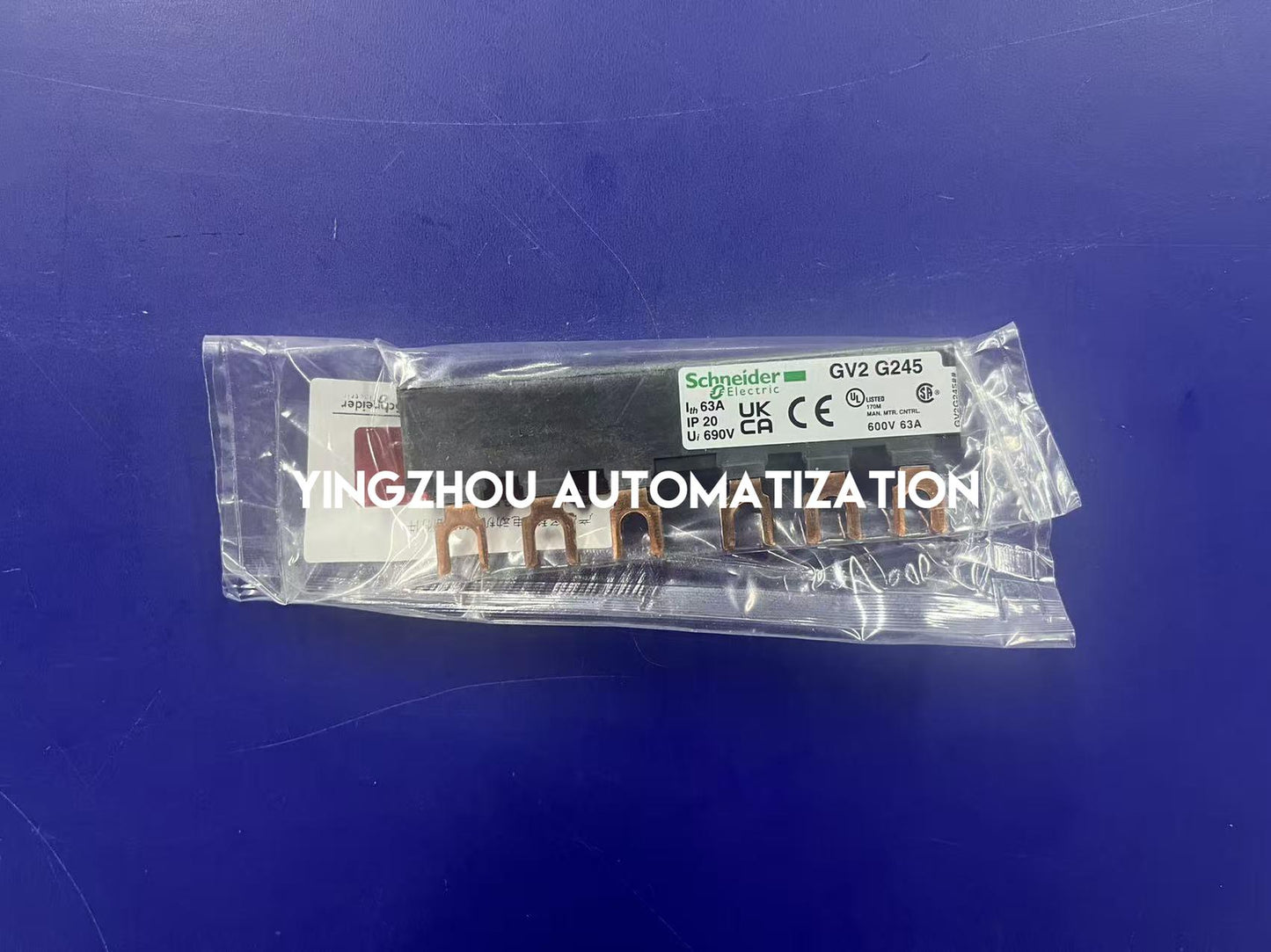 Schneider GV2G245 Busbar | Liner for GV2 Circuit Breaker (2 Devices) | Brand New Original-YingZhou Automatization