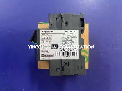Schneider GV2ME10C TeSys Deca 3P 4-6.3A Thermal-Magnetic Motor Circuit Breaker-YingZhou Automatization