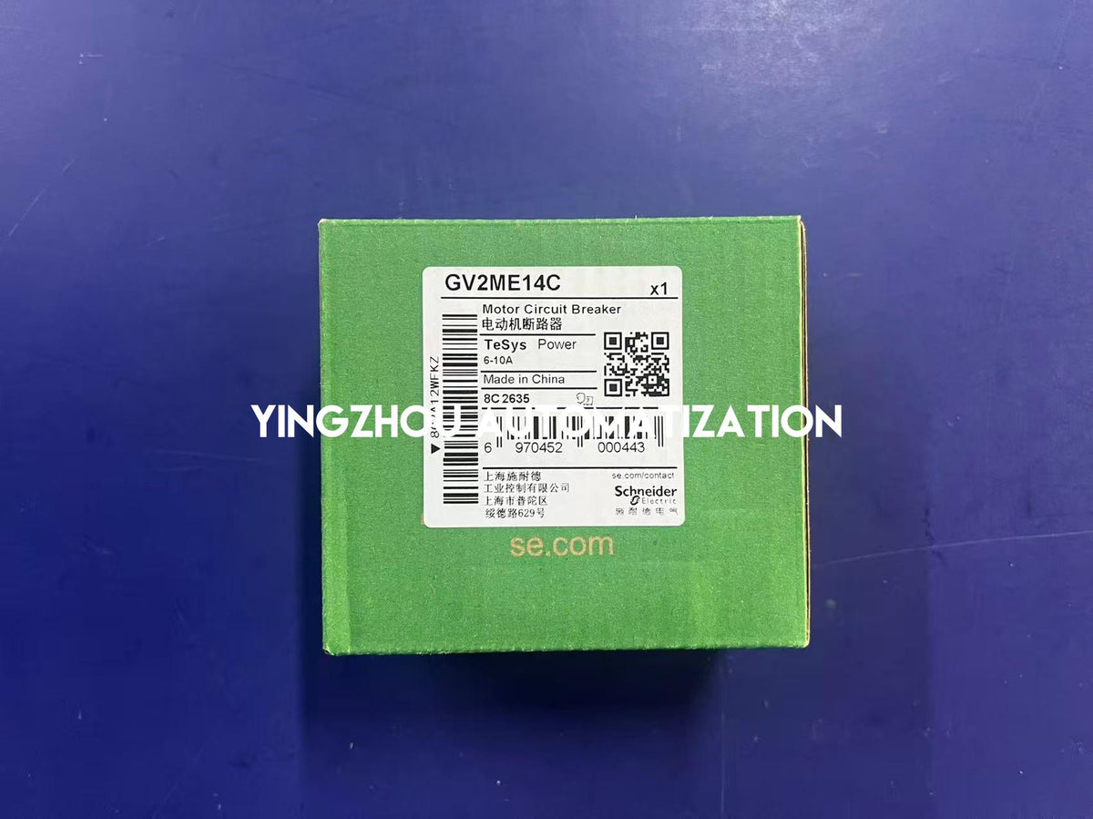 Schneider GV2ME14C TeSys GV2ME 6-10A Thermal-Magnetic Motor Circuit Breaker-YingZhou Automatization