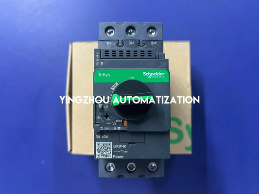 Schneider GV3P40 | TeSys GV3 Motor Circuit Breaker | 30-40A Rotary Handle MPCB | EverLink Terminal | Brand New Original-YingZhou Automatization