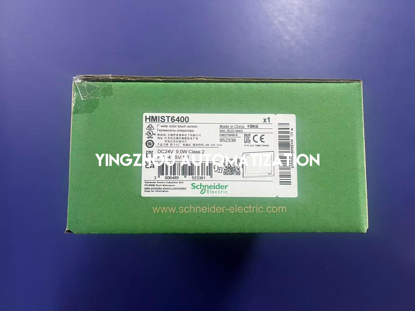 Schneider HMIST6400 HMI Operator Panel | Harmony ST6 Series 7-inch Touch Screen | Brand New Original-YingZhou Automatization