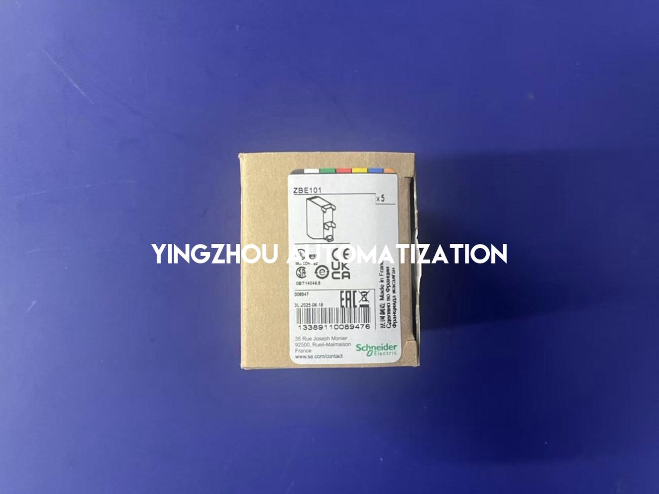 Schneider Harmony ZBE101 Contact Block | 1x NO, Single Contact, Screw Clamp | Brand New Original-YingZhou Automatization