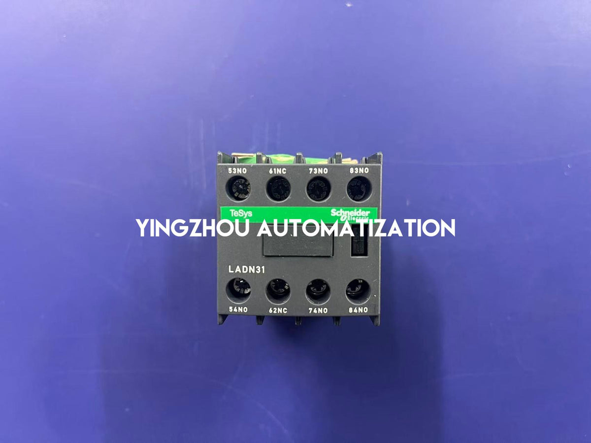 Schneider LADN31 TeSys Deca 3NO+1NC Instantaneous Auxiliary Contact Block Front Mounting-YingZhou Automatization
