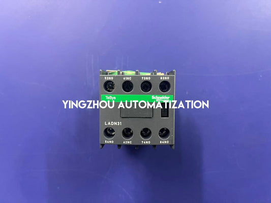 Schneider LADN31 TeSys Deca 3NO+1NC Instantaneous Auxiliary Contact Block Front Mounting-YingZhou Automatization