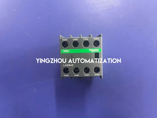Schneider LADN40 TeSys Deca 4NO 10A 690V Front-Mount Auxiliary Contact Block-YingZhou Automatization
