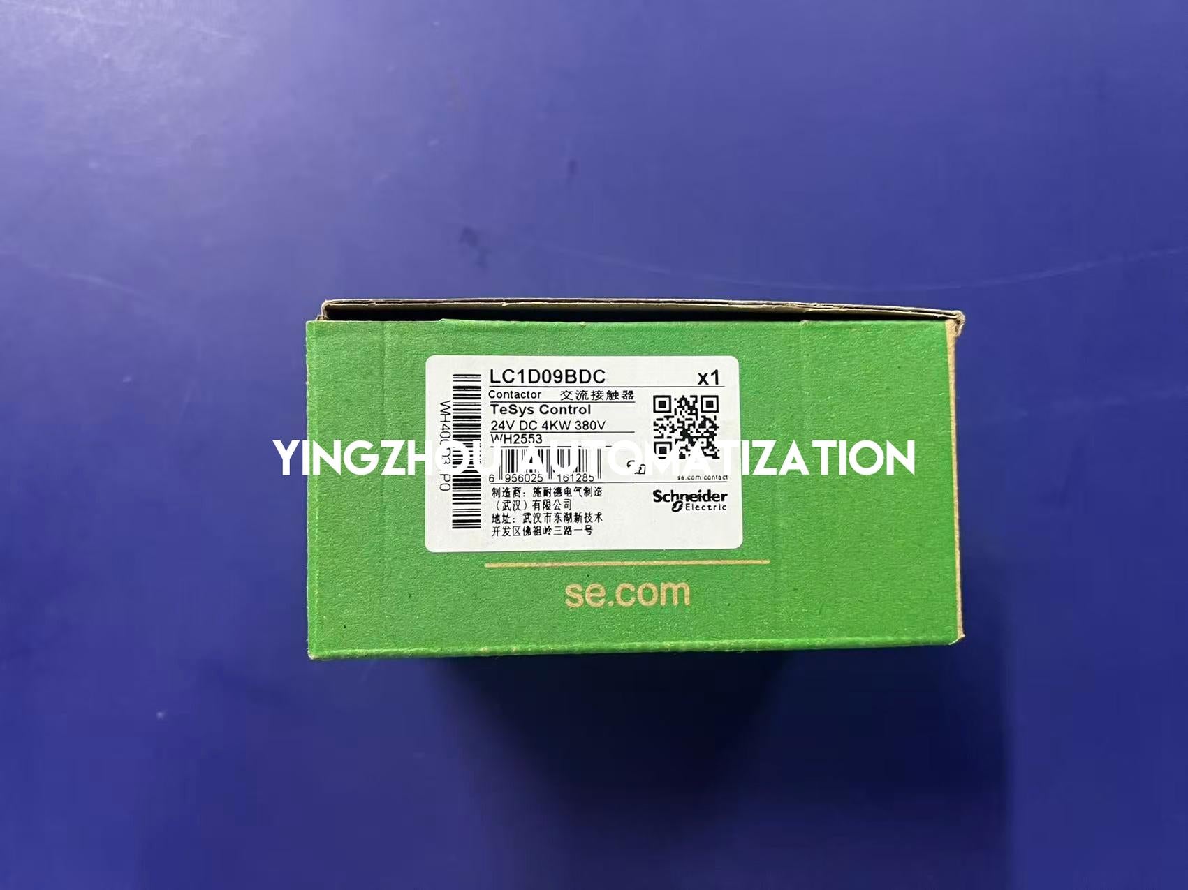 Schneider LC1D09BDC | TeSys D AC Contactor | 9A AC-3 4kW | 24V DC Low Consumption Coil 3-Pole | Brand New Original-YingZhou Automatization