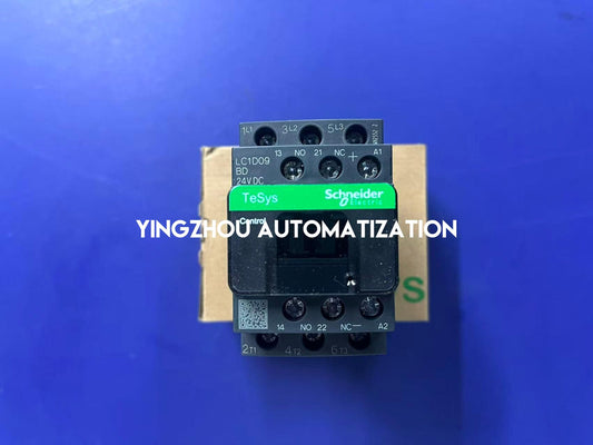Schneider LC1D09BDC | TeSys D AC Contactor | 9A AC-3 4kW | 24V DC Low Consumption Coil 3-Pole | Brand New Original-YingZhou Automatization