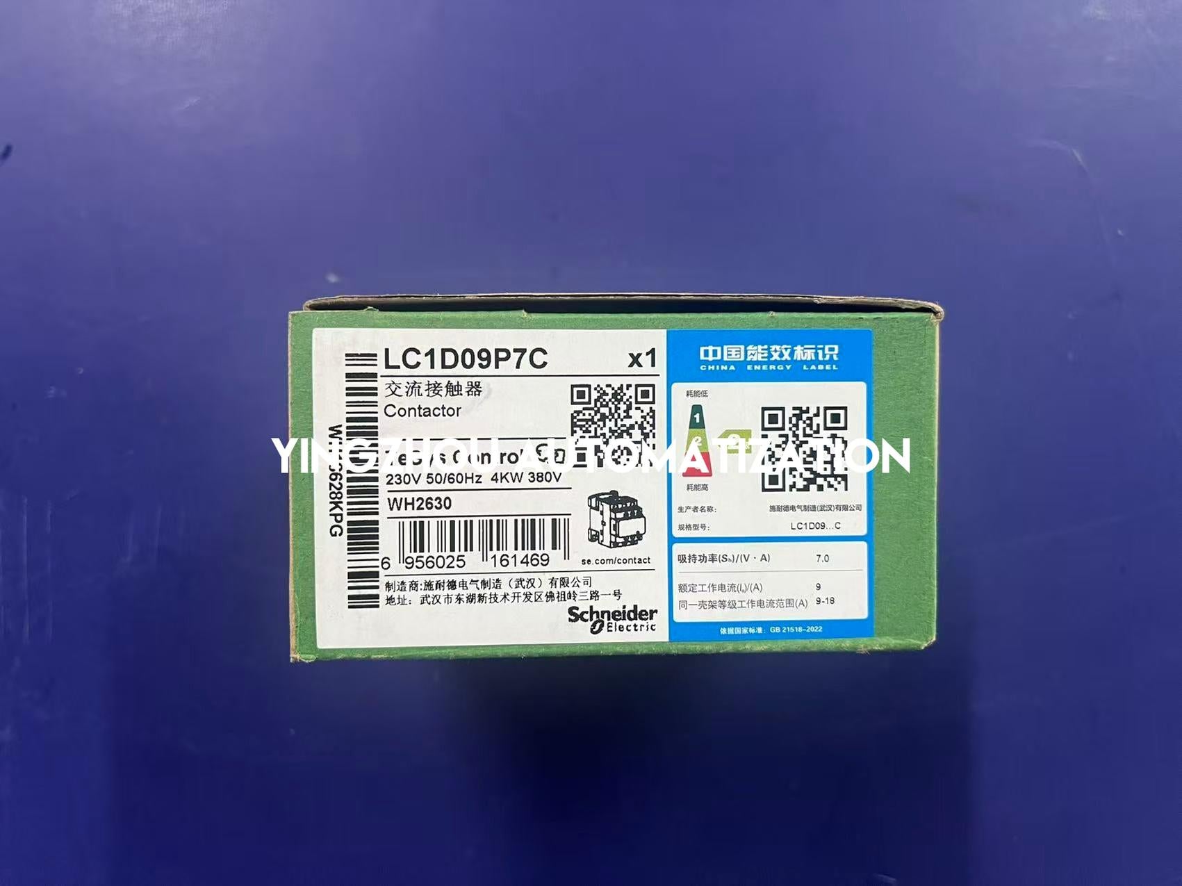 Schneider LC1D09P7C Contactor | TeSys Deca 3-Pole 9A 230VAC Coil AC Contactor | Brand New Original-YingZhou Automatization