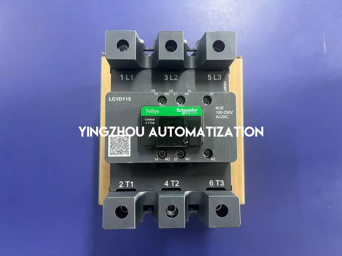 Schneider LC1D115KUEC TeSys Deca Advanced 115A 3P 100-250V AC/DC Contactor-YingZhou Automatization