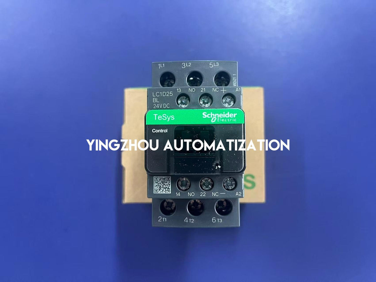 Schneider LC1D25BL TeSys Deca 25A 3P 3NO 24V DC Low Consumption Coil AC-3 AC Contactor-YingZhou Automatization