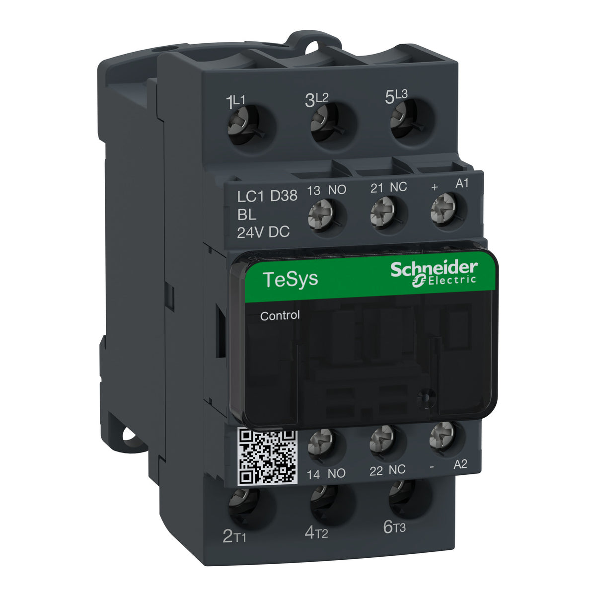 Schneider LC1D38BL TeSys D Contactor | 38A 18.5kW | 24V DC Coil | Brand New Original-YingZhou Automatization