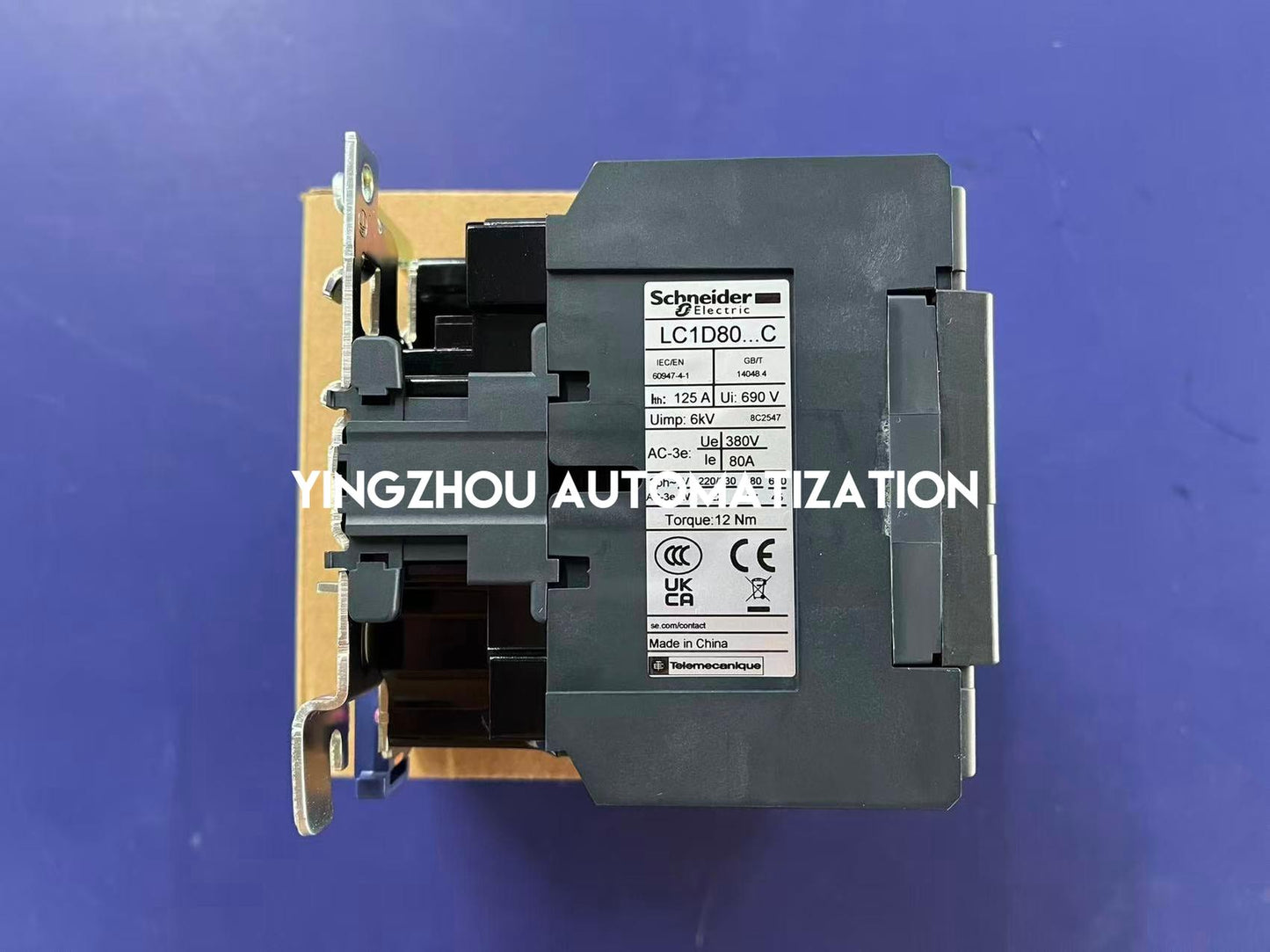 Schneider LC1D80P7C TeSys D Contactor | 3-Pole, 80A, 230V AC Coil, Industrial Control | Brand New Original-YingZhou Automatization