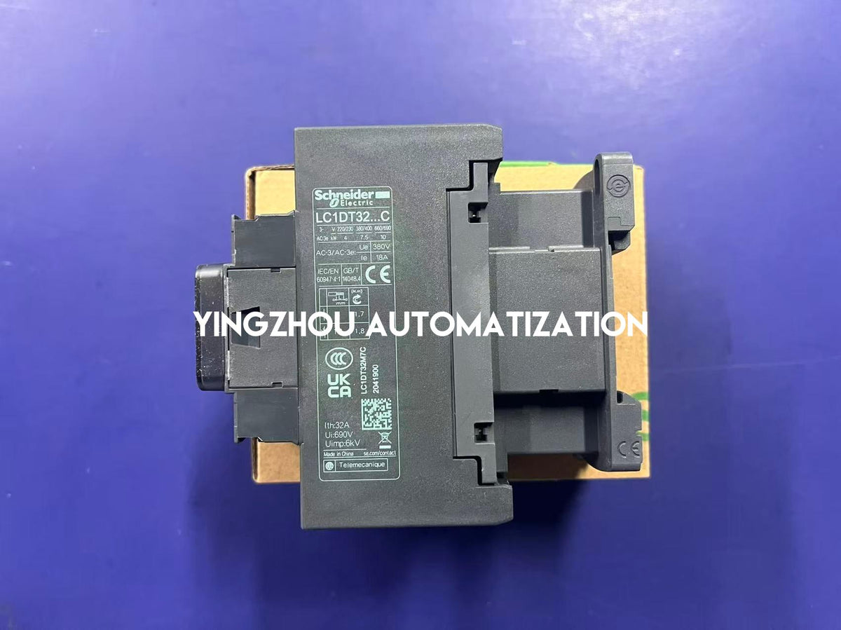 Schneider LC1DT32M7C TeSys Deca 4P 4NO 32A AC-1 220V AC Coil Contactor-YingZhou Automatization