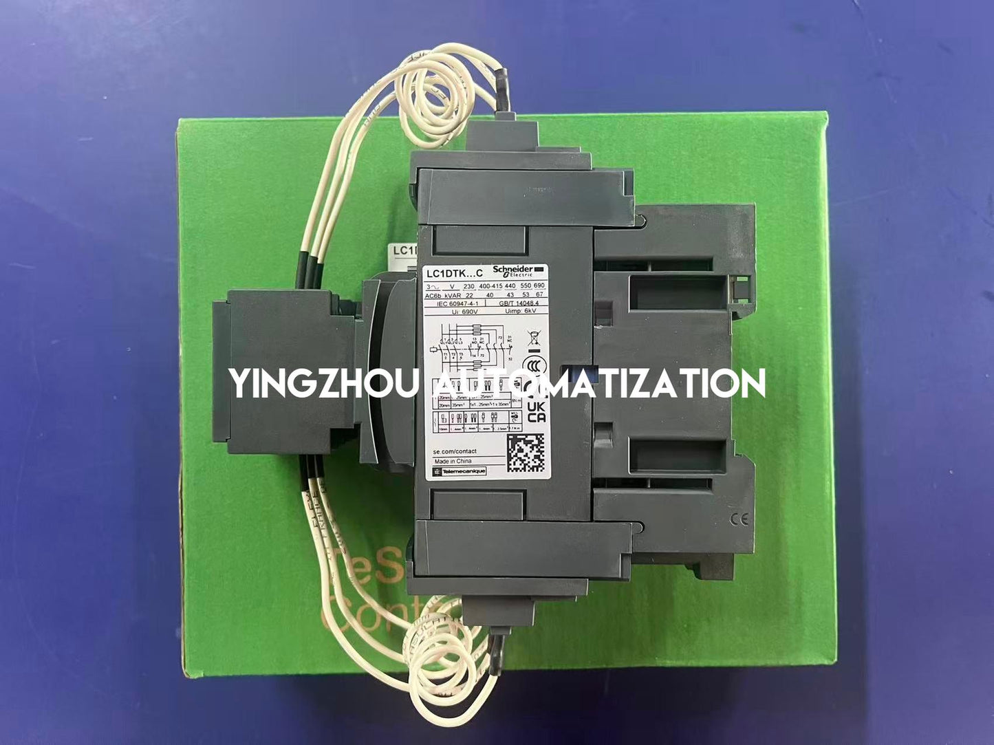 Schneider LC1DTKM7C TeSys D Contactor | 4-Pole, 220V AC Coil, Industrial Control | Brand New Original-YingZhou Automatization