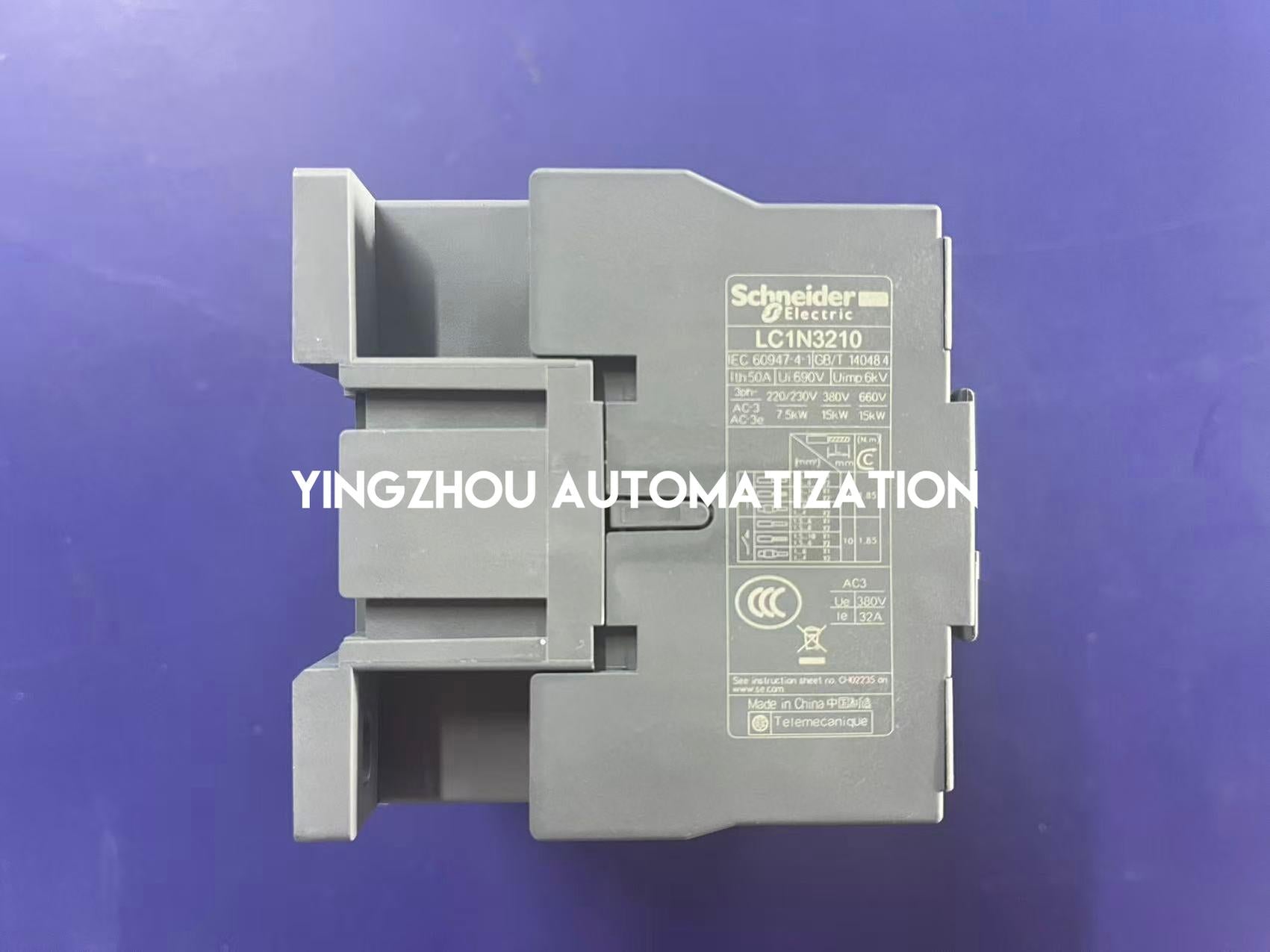 Schneider LC1N3210Q5N Contactor | 3-Pole, 32A, 380V AC Coil, Industrial Control | Brand New Original-YingZhou Automatization