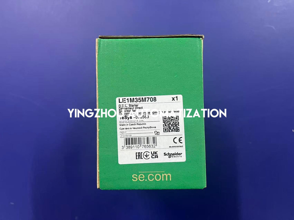 Schneider LE1M35M708 TeSys LE 1.8-2.6A 220/230V AC Coil IP65 Enclosed DOL Motor Starter-YingZhou Automatization