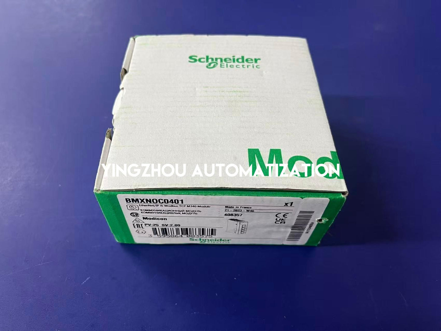 Schneider Modicon M340 Series BMXNOC0401 PLC Network Module EtherNet/IP and Modbus/TCP 4 x RJ45-YingZhou Automatization