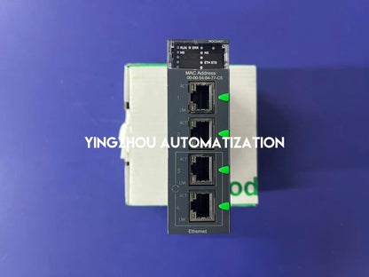 Schneider Modicon M340 Series BMXNOC0401 PLC Network Module EtherNet/IP and Modbus/TCP 4 x RJ45-YingZhou Automatization