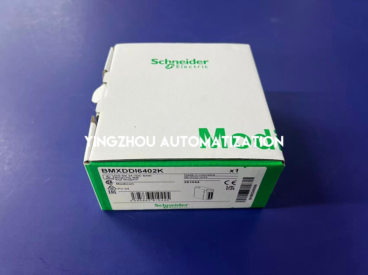 Schneider Modicon X80 BMXDDI6402K Digital Input Module | 64 Inputs, 24V DC, High-Density Discrete Input, Modicon M580/M340 Compatible | Brand New Original-YingZhou Automatization