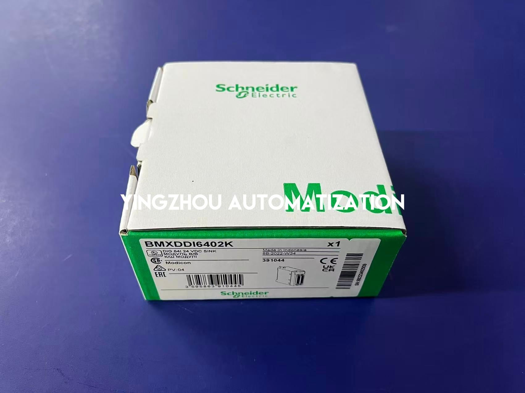 Schneider Modicon X80 BMXDDI6402K Digital Input Module | 64 Inputs, 24V DC, High-Density Discrete Input, Modicon M580/M340 Compatible | Brand New Original-YingZhou Automatization
