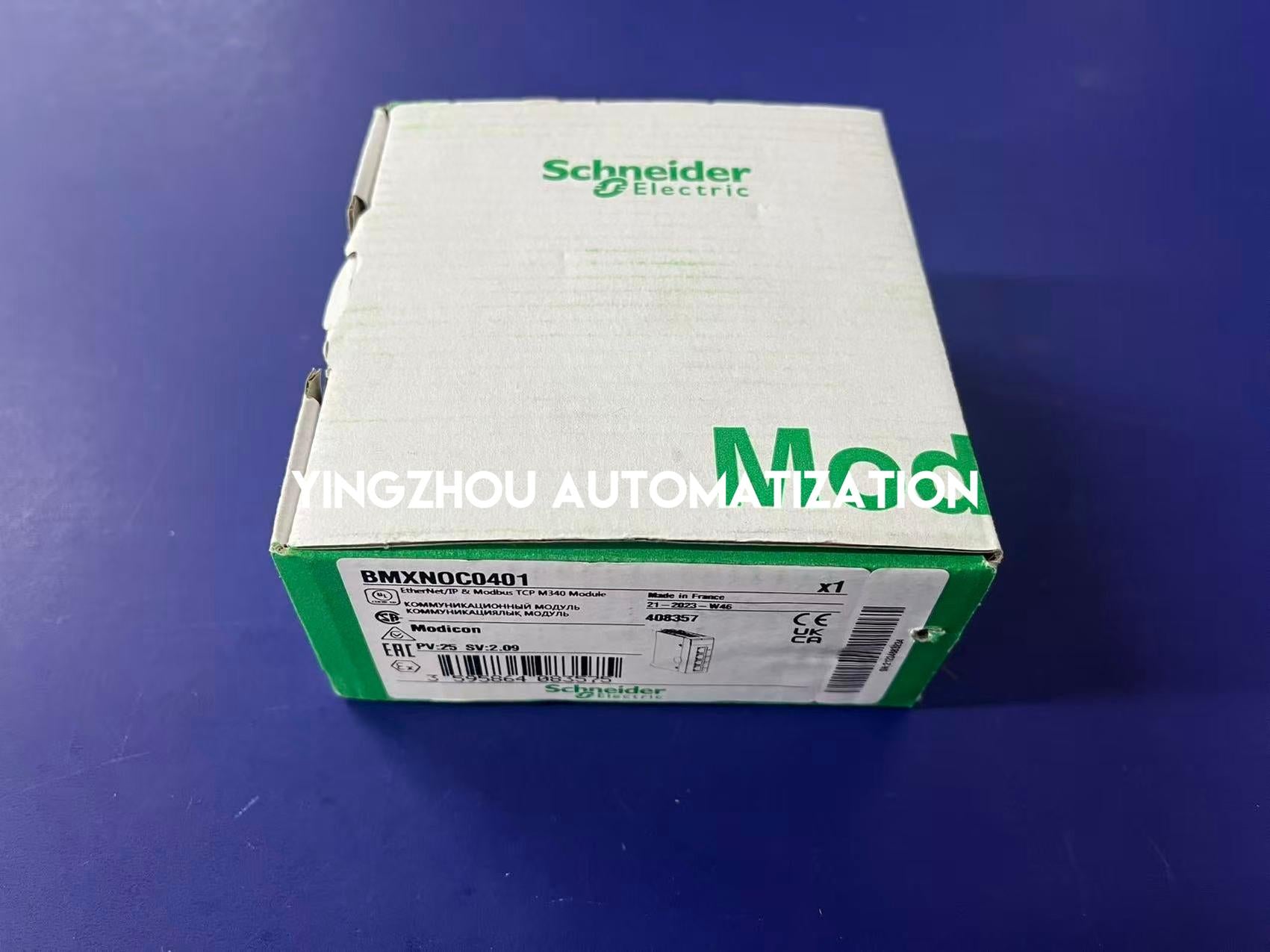 Schneider Modicon X80 BMXNOC0401 Ethernet Communication Module | 4 Ports, 10/100 Mbps, Modicon M580/M340 Compatible | Brand New Original-YingZhou Automatization