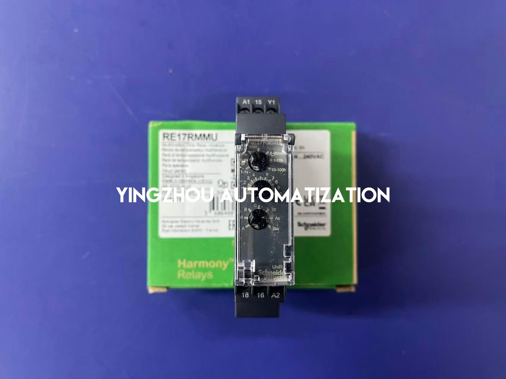 Schneider Multifunction Relay Harmony Timer Relays RE17RMMU 8A 1CO 0.1s..10 h 24V DC or 24...240V AC DC-YingZhou Automatization