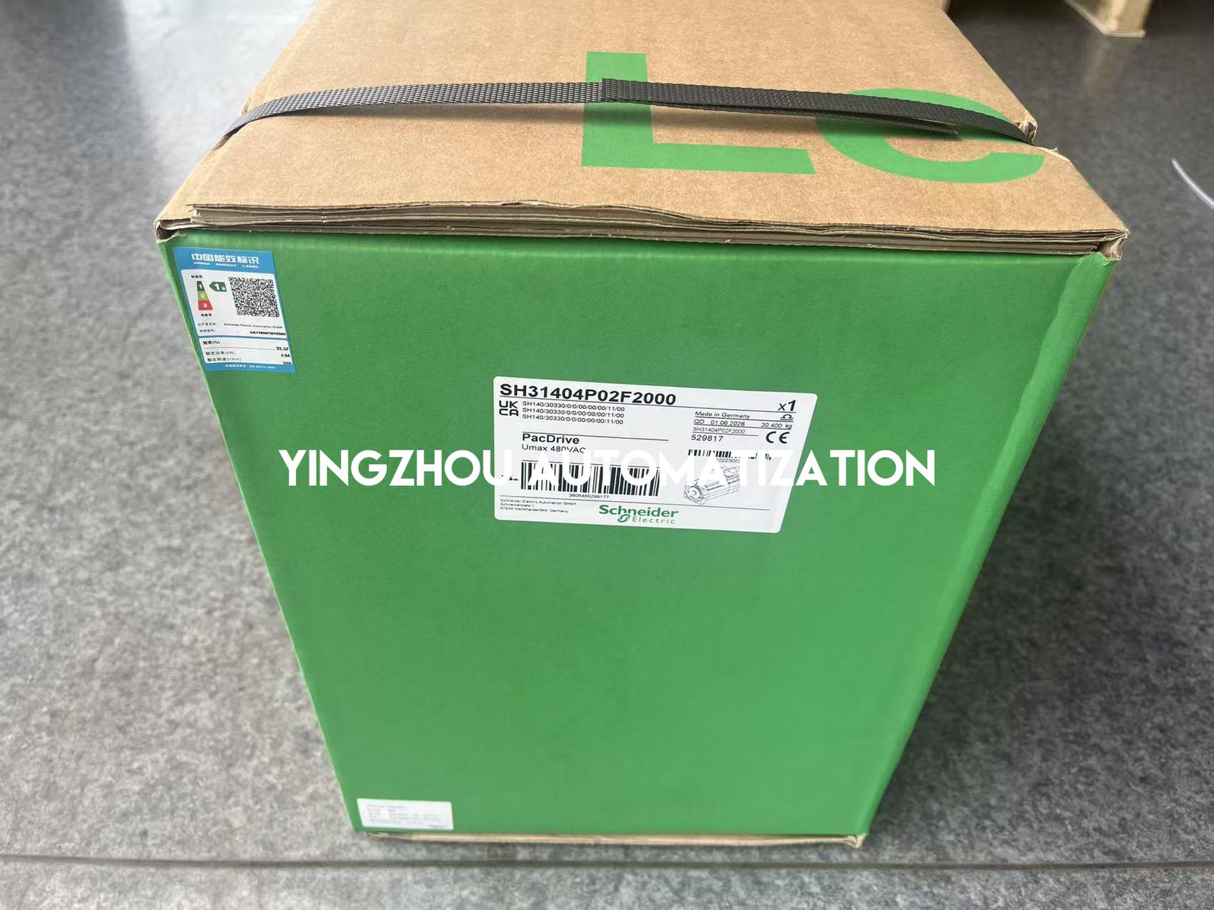 Schneider PacDrive SH31404P02F2000 Servo Motor | SH3 Series, High Dynamic Performance, 140mm Flange, Integrated Encoder | Brand New Original-YingZhou Automatization